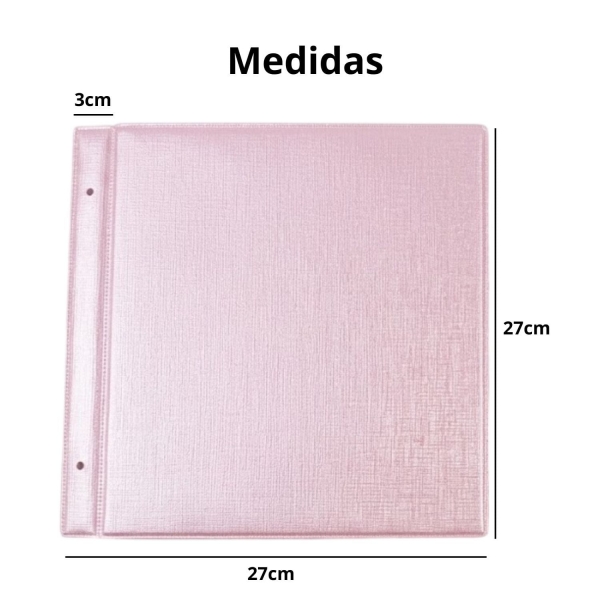 Album 15x20 ou 20x25 para montar Rosa