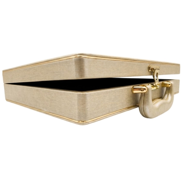 Estojo Maleta Linha Premium para Álbuns 20x30cm - Dourado