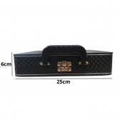 Estojo Prime para Álbum Encadernado 25x25 Linha Quality - Preto
