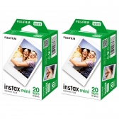 Filme Fujifilm Instax Mini 40 Fotos Câmeras Mini Polaroid