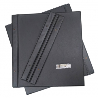 Álbum de Fotos para Montar Preto 24x30 Capa Dura 60 Fotos