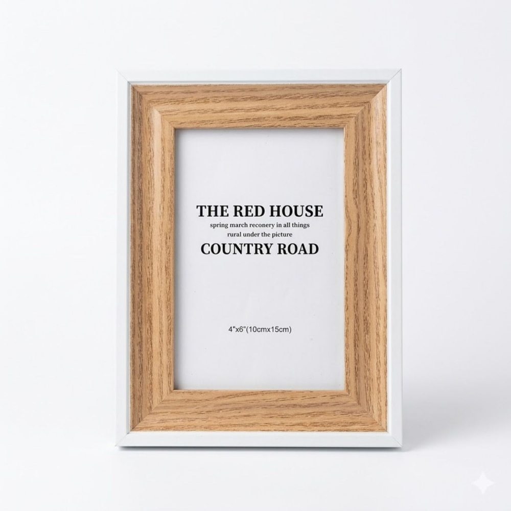 Porta-Retrato de Mesa Duo Rustic