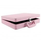 Estojo Maleta Linha Premium para Álbuns 20x30cm - Rosa