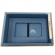 Caixa Porta Pendrive Premium Tampa Acrílica - Azul