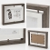 Porta Retrato Giratório Duo Frame 10x15cm horizontal - Escuro