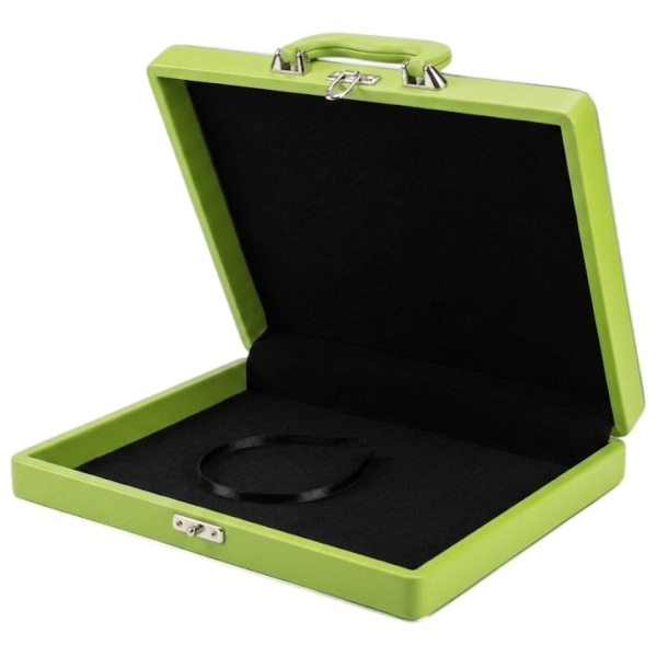 Estojo Maleta Premium para Álbum 20x25cm Linha Quality Verde