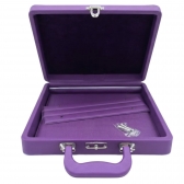 Estojo com Álbum 15x21 ou 20x25 Montável Roxo Linha Quality