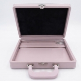 Estojo com Álbum 15x21 ou 20x25 Montável Rosa Linha Quality