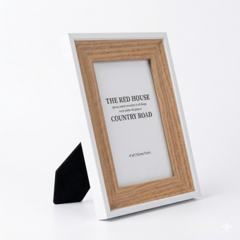 Porta-Retrato de Mesa Duo Rustic