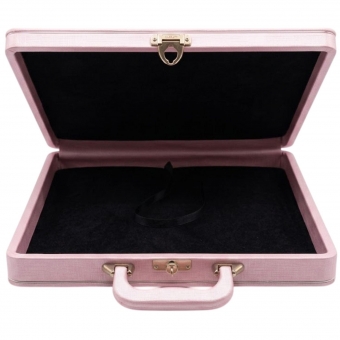 Estojo Prime para Álbum Encadernado 30x30 Linha Quality Rosa