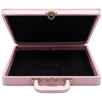 Estojo Prime para Álbum Encadernado 30x30 Linha Quality Rosa
