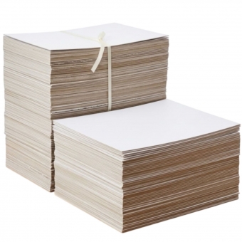 Papelão Horlle 2mm com Face Branca 40x50cm kit 12uni