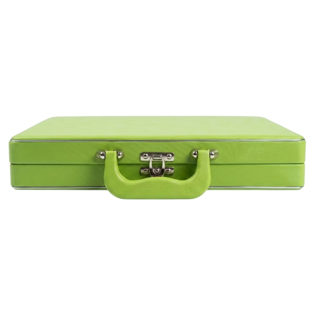 Estojo Maleta Premium para Álbum 20x25cm Linha Quality Verde