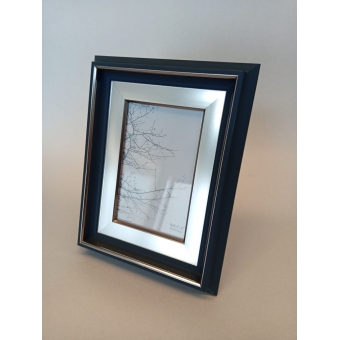 Porta-Retrato de Mesa Black Wood 10x15